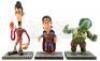 Lot #578 - SEINFELD (T.V. SERIES, 1989-1998) - Set of Three Will Vinton Studios Seinfeld Superhero Puppets