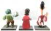 Lot #578 - SEINFELD (T.V. SERIES, 1989-1998) - Set of Three Will Vinton Studios Seinfeld Superhero Puppets - 2