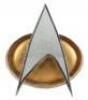Lot #610 - STAR TREK: THE NEXT GENERATION (TV SERIES, 1987 - 1994) - Seventh Season Crew Plaque and Combadge