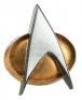 Lot #610 - STAR TREK: THE NEXT GENERATION (TV SERIES, 1987 - 1994) - Seventh Season Crew Plaque and Combadge - 6