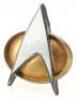 Lot #610 - STAR TREK: THE NEXT GENERATION (TV SERIES, 1987 - 1994) - Seventh Season Crew Plaque and Combadge - 7