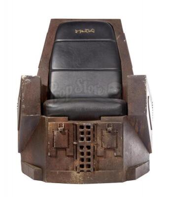 Lot #613 - STAR TREK V: THE FINAL FRONTIER (1989)/STAR TREK: THE NEXT GENERATION (T.V. SERIES 1987-1994) - Klingon Starship Bridge Chair