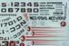 Lot #617 - STAR TREK V: THE FINAL FRONTIER (1989)/STAR TREK: THE NEXT GENERATION (T.V. SERIES, 1987-1994) - Production-Made Starship Decal Sheet - 3