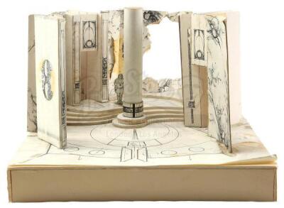 Lot #622 - STAR TREK: DEEP SPACE NINE (T.V. SERIES, 1993-1999) - Bajoran Temple Set Concept Model