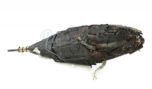 Lot #630 - STAR TREK: VOYAGER (T.V. SERIES, 1995-2001) - Screen-Matched Kazon Predator-Class Carrier Wreck Model Miniature