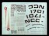 Lot #638 - STAR TREK: THE MOTION PICTURE (1979) - Production-Made Enterprise Decal Sheet