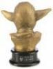 Lot #665 - STAR WARS: REVENGE OF THE SITH (2005) - Industrial Light & Magic (ILM) Chewbacca and Yoda Statue Crew Gifts - 4