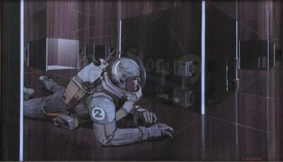 Lot #666 - STAR DANCING - Hand-Painted Ralph McQuarrie Concept Illustration