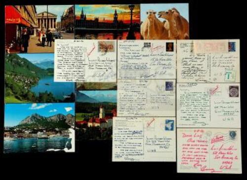 Lot #673 - STAR WARS: A NEW HOPE (1977) - Set of Postcards Sent by Bunny Alsup During Filming