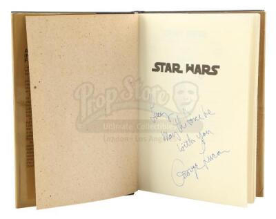 Lot #676 - STAR WARS: A NEW HOPE (1977) - George Lucas-Signed Novelization