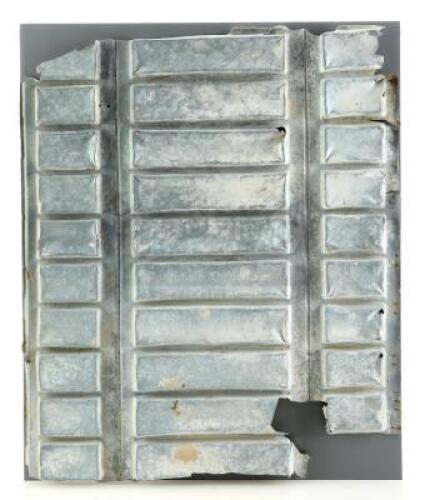 Lot #678 - STAR WARS: A NEW HOPE (1977) - David West Reynolds-Signed Ribbed Cantina Door Frame Section