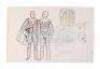 Lot #679 - STAR WARS: A NEW HOPE (1977) - Hand-Drawn Early Rebel Soldier Concept by John Mollo