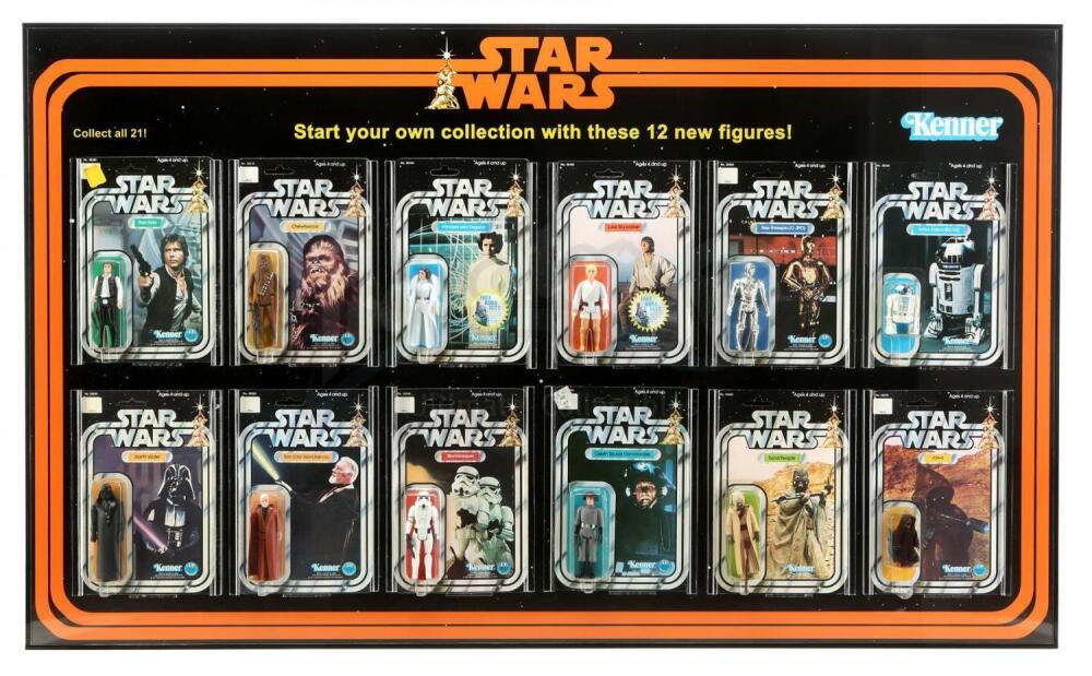 Lot #691 - STAR WARS: A NEW HOPE (1977) - Set of 12 Vintage Kenner