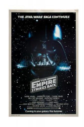 Lot #692 - STAR WARS: THE EMPIRE STRIKES BACK (1980) - Advance One-Sheet Poster