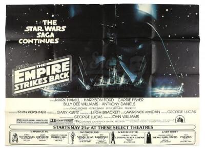 Lot #693 - STAR WARS: THE EMPIRE STRIKES BACK (1980) - New York Subway Advance 2-Sheet