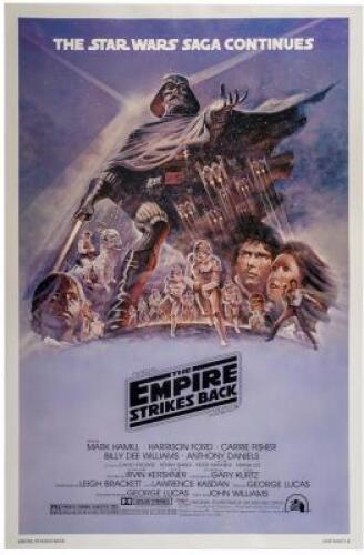 Lot #695 - STAR WARS: THE EMPIRE STRIKES BACK (1980) - Style B Purple Variant One-Sheet Poster