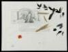 Lot #696 - STAR WARS: THE EMPIRE STRIKES BACK (1980) - Hand-Drawn Ralph McQuarrie Vader and Luke at Window Thumbnail Sketch