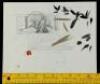 Lot #696 - STAR WARS: THE EMPIRE STRIKES BACK (1980) - Hand-Drawn Ralph McQuarrie Vader and Luke at Window Thumbnail Sketch - 5