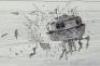 Lot #701 - STAR WARS: THE EMPIRE STRIKES BACK (1980) - Hand-Drawn Joe Johnston Probot Storyboard Artwork - 3