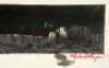 Lot #704 - STAR WARS: THE EMPIRE STRIKES BACK (1980) - Hand-Painted Asteroid Scene Matte Study Painting by Michael Pangrazio - 3