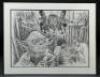 Lot #709 - STAR WARS: THE EMPIRE STRIKES BACK (1980) - "Memories of Dagobah" Hand-Drawn Artwork by Nick Maley