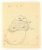 Lot #718 - STAR WARS: RETURN OF THE JEDI (1983) - Jabba the Hutt Eyes and Concept Artwork - 9