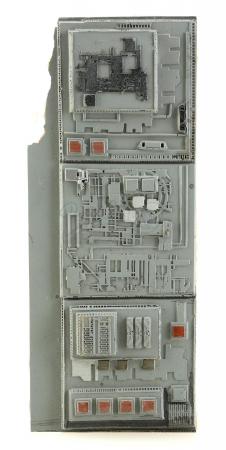 Lot #720 - STAR WARS: RETURN OF THE JEDI (1983) - Death Star II Surface Model Miniature Piece