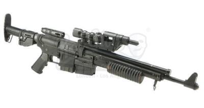 Lot #738 - STAR WARS: RETURN OF THE JEDI (1983) - Blank-Firing Endor Rebel Trooper Blaster Rifle