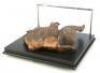Lot #744 - CARAVAN OF COURAGE: AN EWOK ADVENTURE (1984) - Phil Tippett Collection: Dying Boar-Wolf Maquette Display - 6