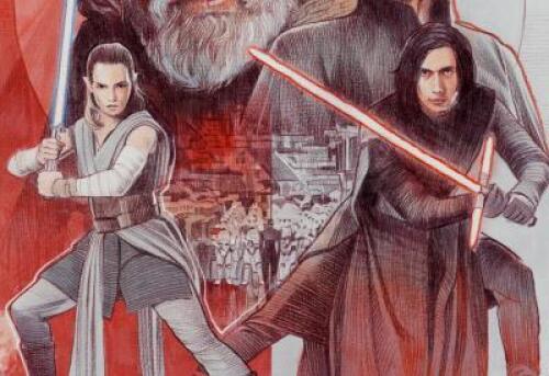 Lasat Star Wars Illustration Lot #749 - STAR WARS: THE LAST JEDI (2017) - Hand-Drawn Mark Raats ...