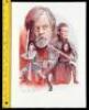 Lot #749 - STAR WARS: THE LAST JEDI (2017) - Hand-Drawn Mark Raats Poster Concept Illustration - 6