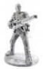 Lot #773 - STARSHIP TROOPERS 2: HERO OF THE FEDERATION (2004) - Phil Tippett Collection: Captain V.J. Dax (Richard Burgi) Statue Miniature - 2