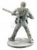 Lot #773 - STARSHIP TROOPERS 2: HERO OF THE FEDERATION (2004) - Phil Tippett Collection: Captain V.J. Dax (Richard Burgi) Statue Miniature - 4