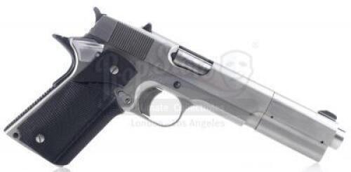 Lot #792 - TERMINATOR 2: JUDGMENT DAY (1991) - Sarah Connor's (Linda Hamilton) Live-Fire Pistol