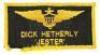 Lot #812 - TOP GUN (1986) - Merlin (Tim Robbins), Jester (Michael Ironside), Slider (Rick Rossovich) and Sundown's (Clarence Gilyard Jr.) Flight Suit Patches - 4