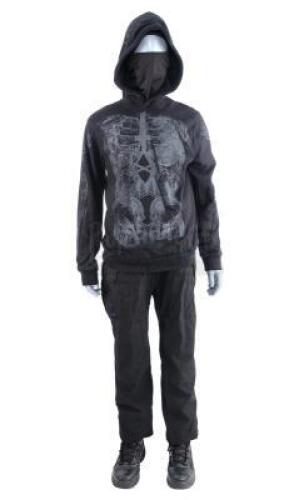 Lot #821 - TRICK (2019) - Trick's (Thom Niemann) Bloodied Hero Costume