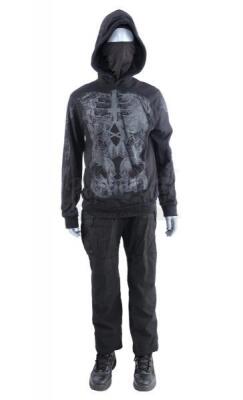 Lot #821 - TRICK (2019) - Trick's (Thom Niemann) Bloodied Hero Costume