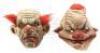 Lot #824 - TRICK (2019) - Pair of Grinning and Frowning Clown Masks