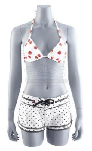 Lot #828 - TRUE BLOOD (T.V. SERIES, 2008) - Sookie Stackhouse's (Anna Paquin) Bikini Top and Swim Shorts