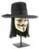 Lot #840 - V FOR VENDETTA (2005) - V Mask, Hat, and Wig - 2