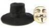 Lot #840 - V FOR VENDETTA (2005) - V Mask, Hat, and Wig - 7