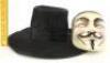 Lot #840 - V FOR VENDETTA (2005) - V Mask, Hat, and Wig - 8