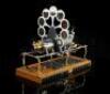 Lot #843 - PETTIBONE MANUFACTURING COMPANY (LATE 1800s) - Sciopticon Magic Lantern with Revolving Discs and Transport Chest - 2