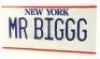 Lot #851 - WAYNE'S WORLD (1992) - Frankie "Mr. Big" Sharp's (Frank DiLeo) Limousine License Plate - 3