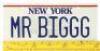 Lot #851 - WAYNE'S WORLD (1992) - Frankie "Mr. Big" Sharp's (Frank DiLeo) Limousine License Plate - 6