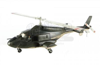 Lot #10 - AIRWOLF (T.V. SERIES, 1984-1987) - Airwolf Helicopter Model Miniature