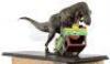 Lot #426 - JURASSIC PARK (1993) - Phil Tippett Collection: Tyrannosaurus Rex Stop-Motion Puppet and Jeep Model Miniature Display - 3