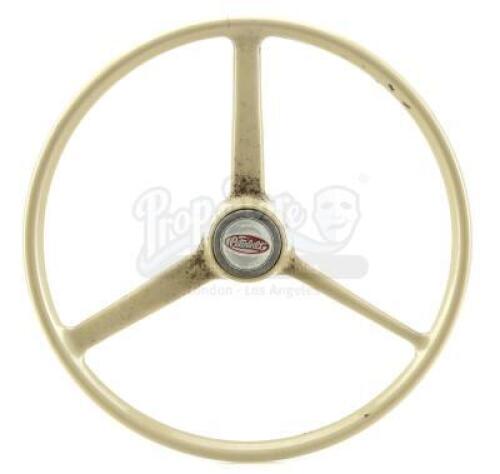 Lot #118 - DARK KNIGHT, THE (2008) - The Joker's (Heath Ledger) Semi-Truck Steering Wheel