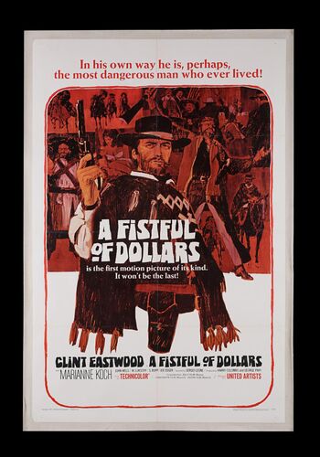 Lot #27 - A FISTFUL OF DOLLARS (1967) - US One-Sheet, 1967