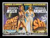 Lot #121 - ONE MILLION YEARS B.C / SHE (1969) - UK Quad, 1969